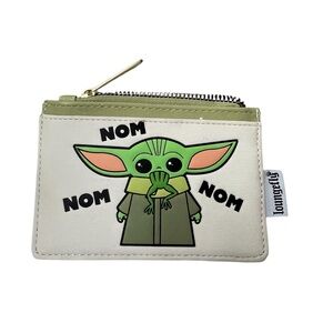 Loungefly Green and Cream Wallet with Frog Design
